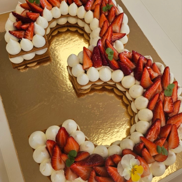 Number & Letter cake