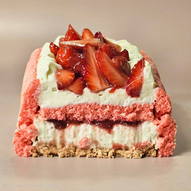 Charlotte fraise vanille