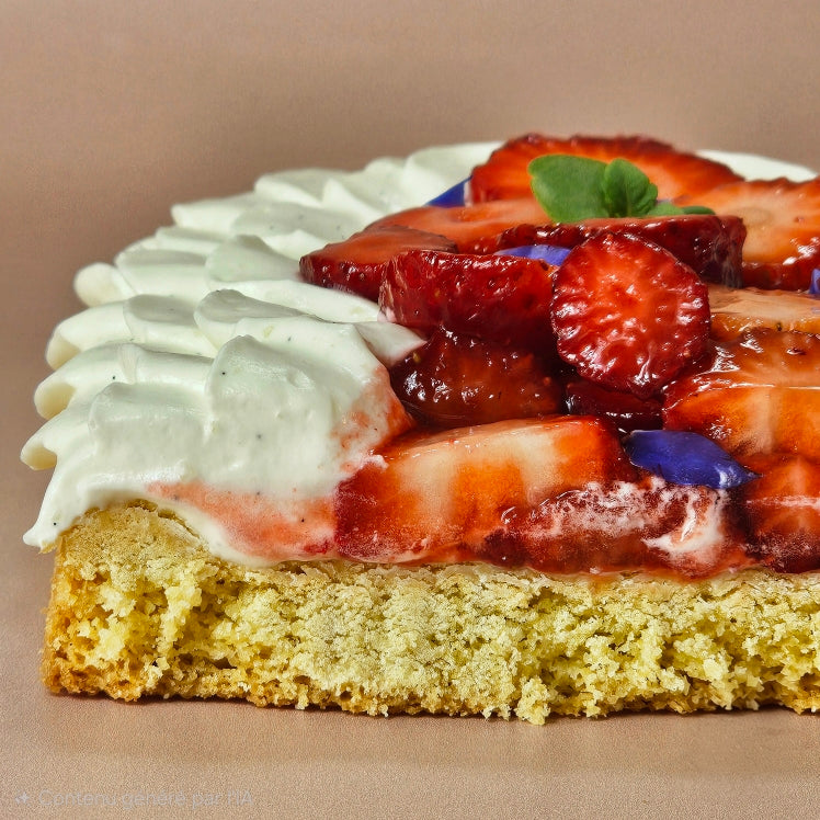 Tarte aux fraises