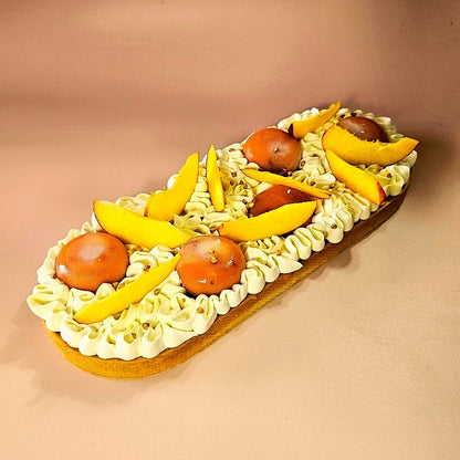 Tarte nectarine sarrasin