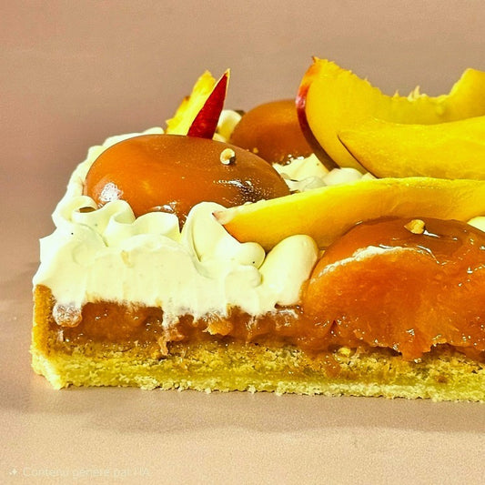 Tarte nectarine sarrasin