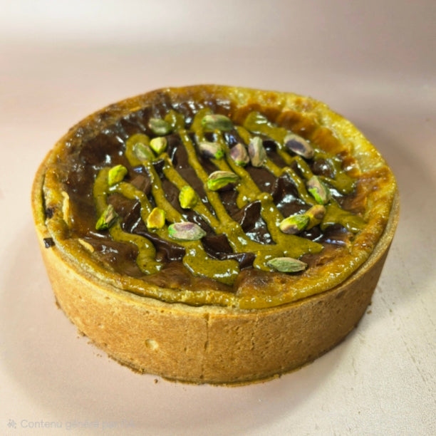 Flan pistache