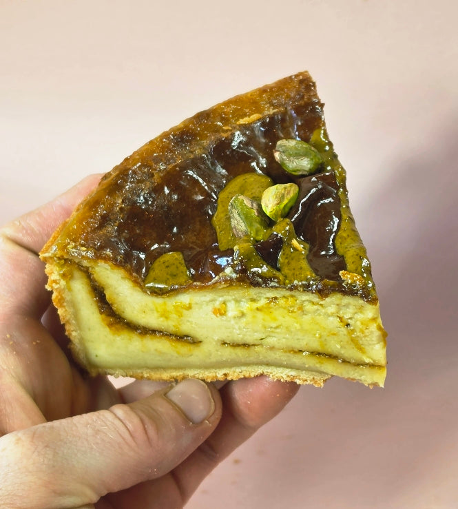 Flan pistache