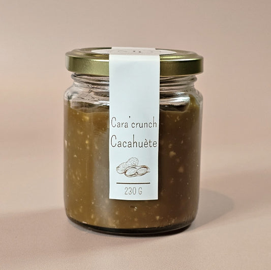Caramel crunchy Cacahuète